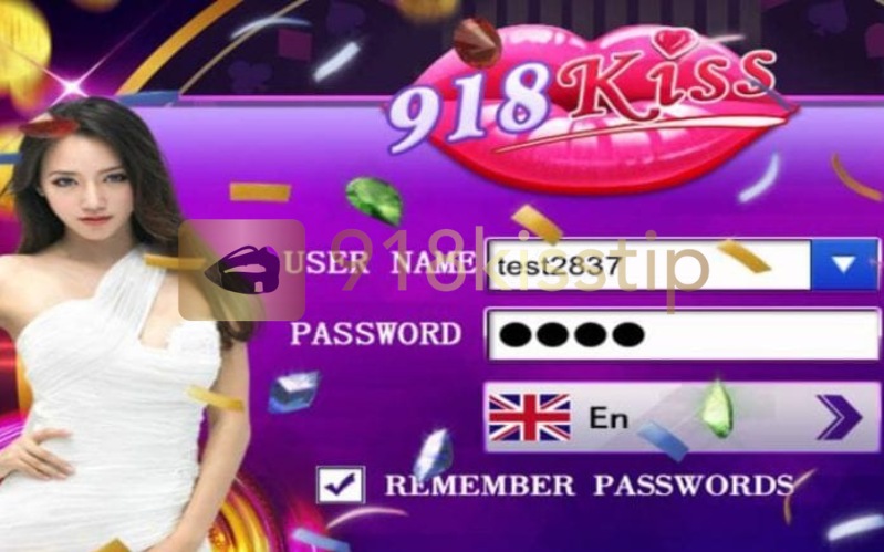 How to log in to 918 Kiss? 